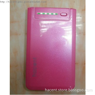 5000mah power bank like iphone 5 with led light